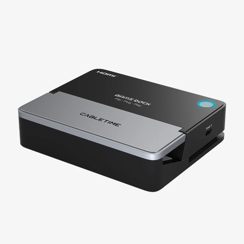 6-in-1 Foldable USB-C Gaming Dock for Switch 2 & Steam Deck