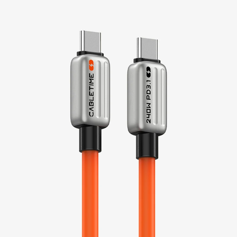 Fast 240W USB-C Charge Cable 2M for iPhone 17/16/15 Pro Max