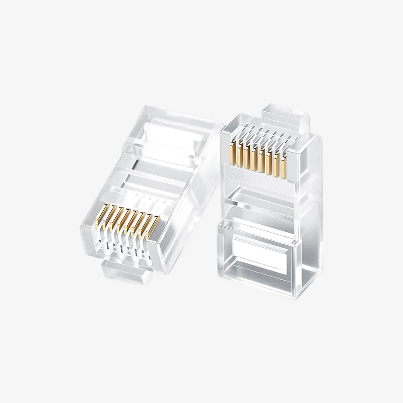 Cat6 RJ45 Connectors 10-Pack 50-Pack 100-pack
