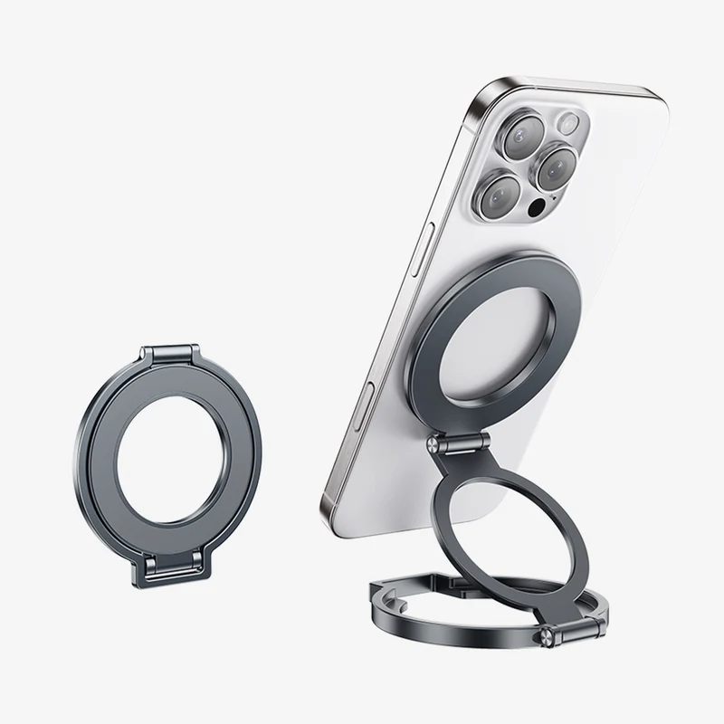 Magnetic Phone Ring Holder Stand with N52 Magnets for iPhone & Android