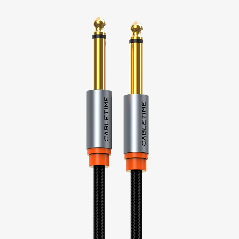 6.35mm Guitar Instrument Cable 1/4 Inch TS Mono Audio Cable