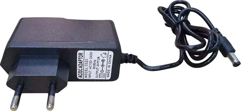 Alimentation 3V 2A avec fiche jack 5.5 x 2.5 mm
