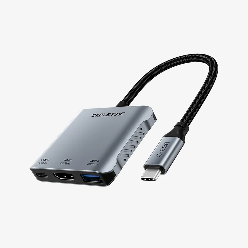10Gbps 5 IN 1 USB C Hub with HDMI 4K 60Hz 140w Power Delivery