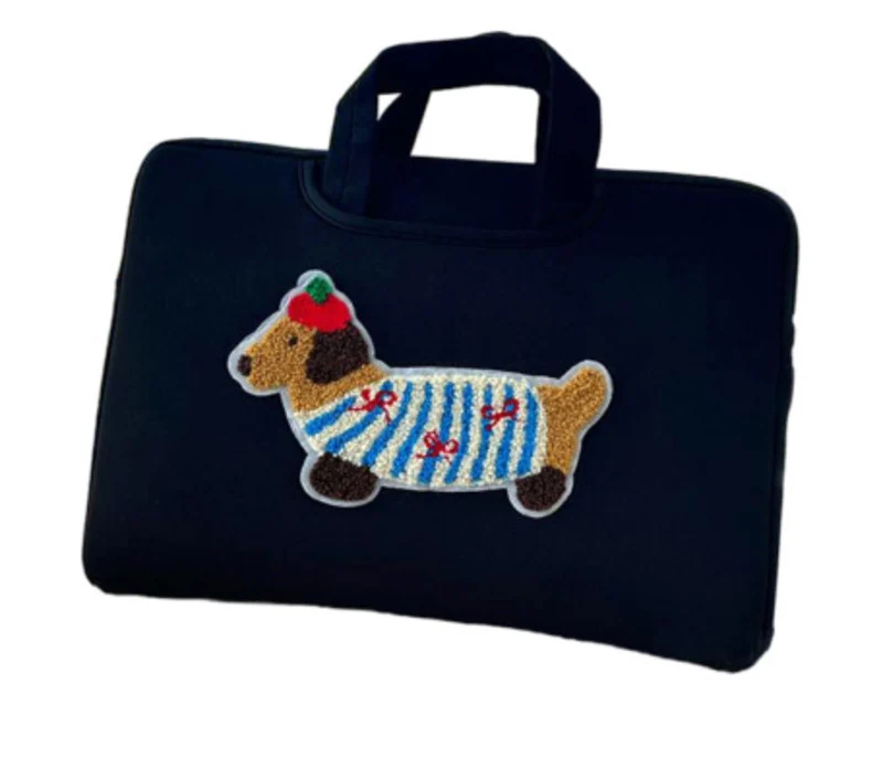 Housse ordinateur 14 Pouces Chien Marin