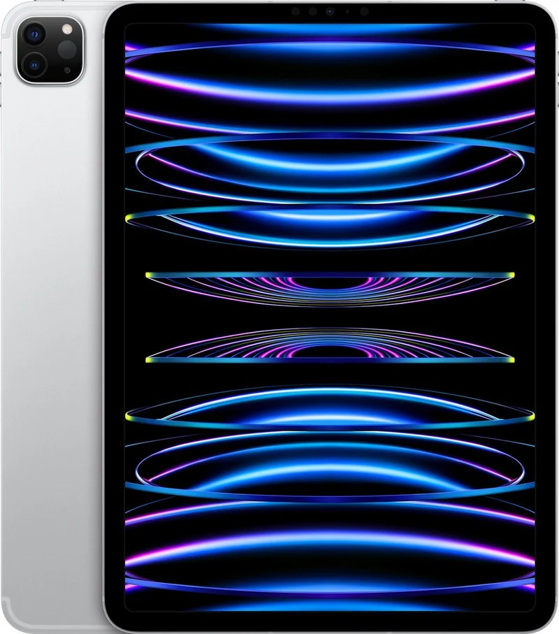 Apple iPad Pro Apple M 128 Go 32,8 cm (12.9") 8 Go Wi-Fi 6E (802.11ax) iPadOS 16 Argent MNXQ3FD/A