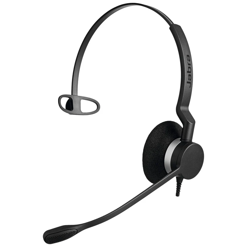Jabra Biz 2300 Casque Avec fil Arceau Bureau/Centre d'appels Noir 2303-820-104