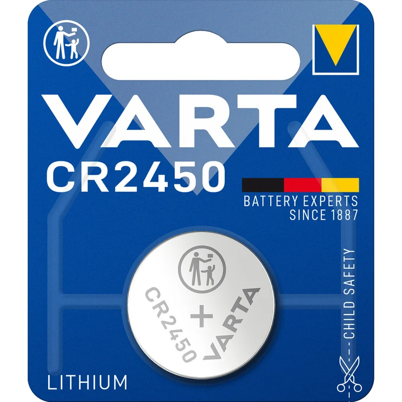 Pile CR2450 3 V lithium – DL2450 ECR2450