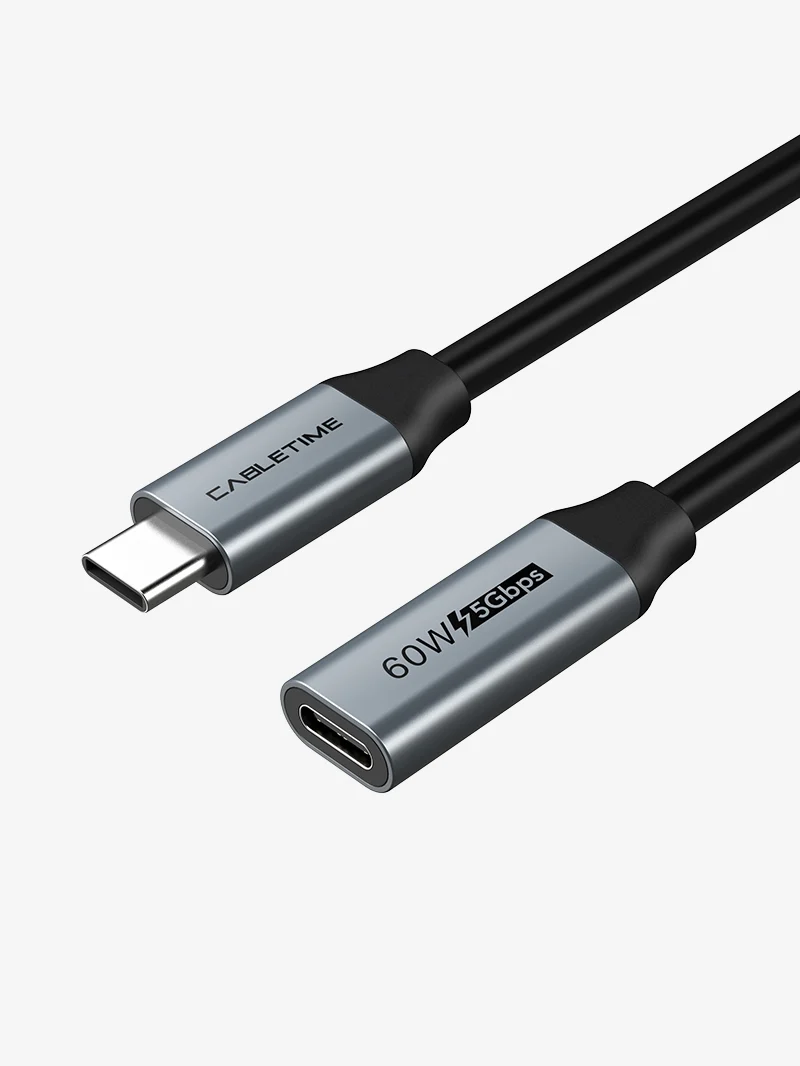 USB 3.0 Type C Male to Female Extension Cable for Hub