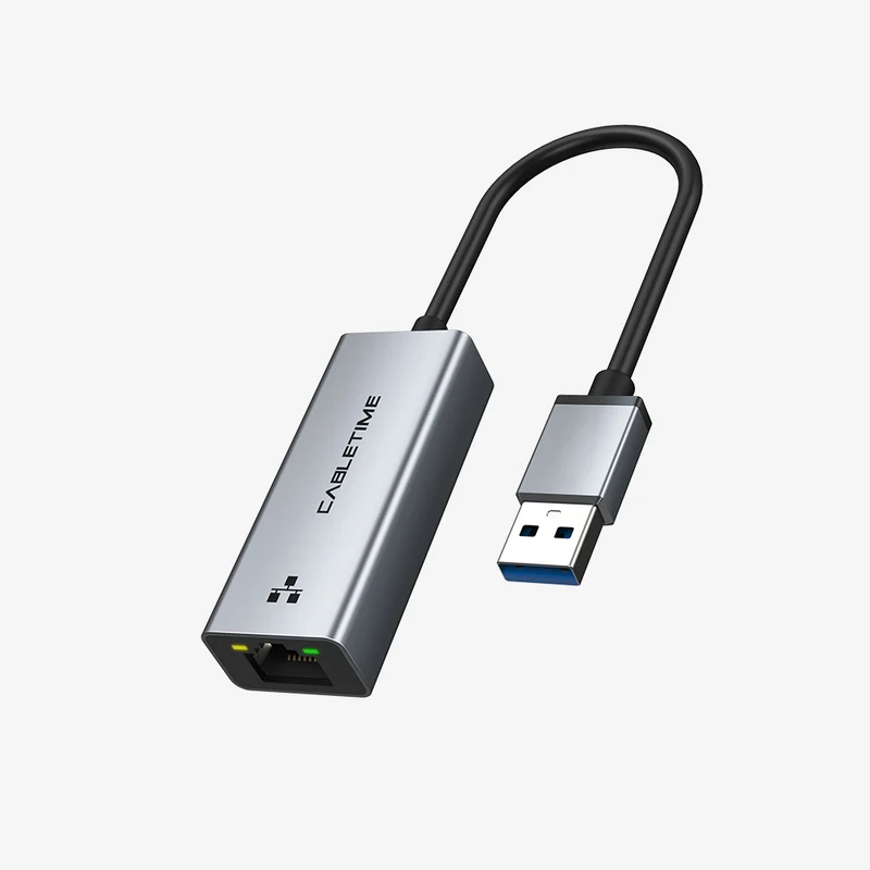 USB 3.0 to Gigabit Ethernet Adapter 1000Mbps RJ45