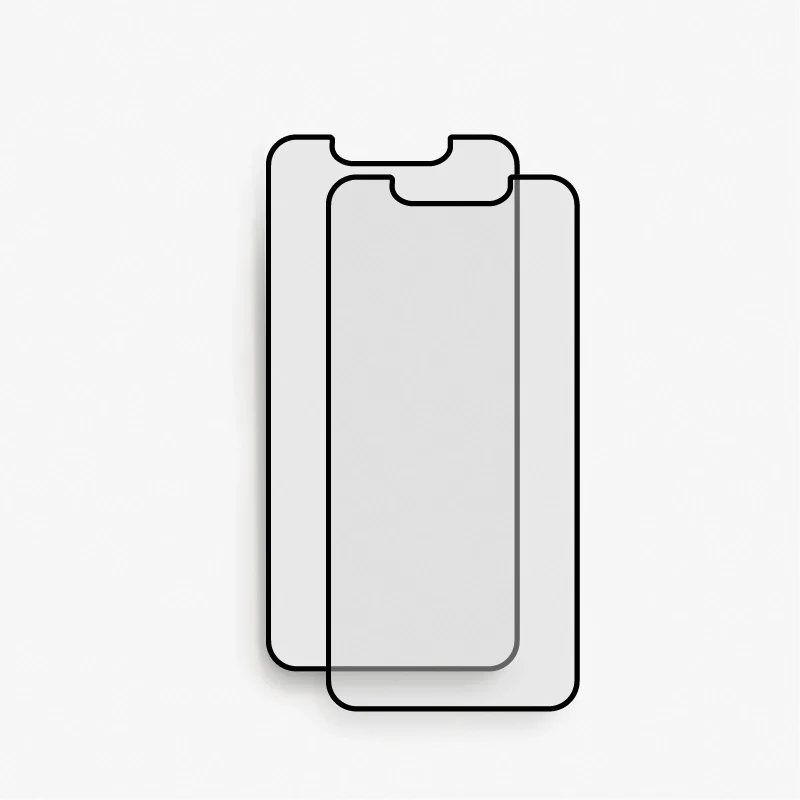 Verre blindé 3D (2 pièces) - iPhone 13/13 Pro
