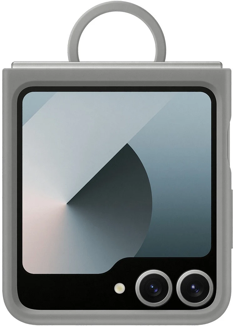 Samsung Galaxy Z Flip6 Coque en Silicone EF-PF741TJEGWW Gris