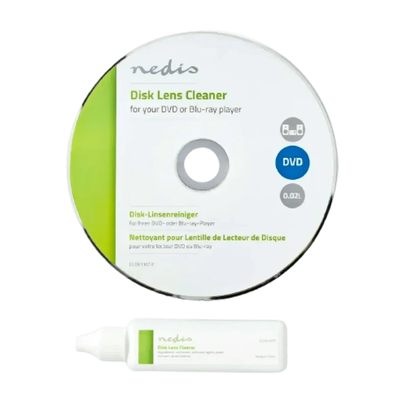 CD de nettoyage lentille lecteur CD DVD Blu-ray 20 ml