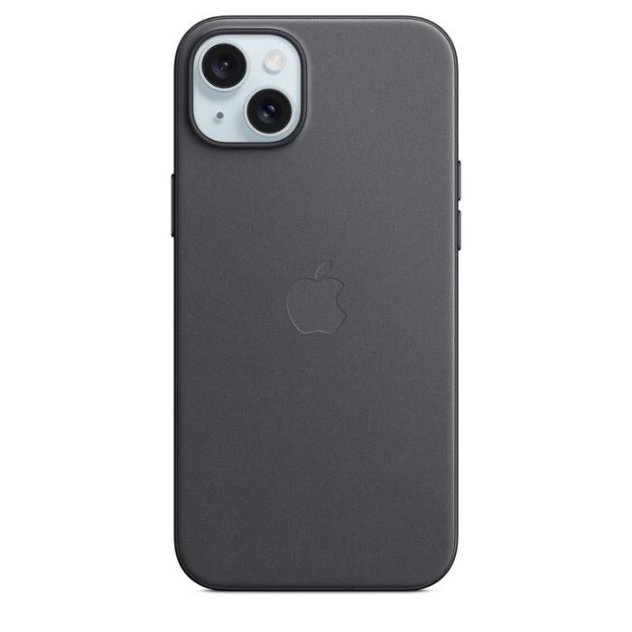 Apple Coque FineWoven avec MagSafe pour iPhone 15 Plus - Noir
