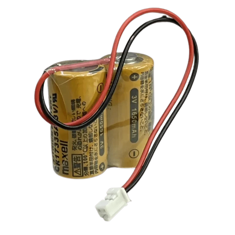 Pile PLC MR-BAT6V1 6V 2CR17335A WK17 pour Mitsubishi MR-J4