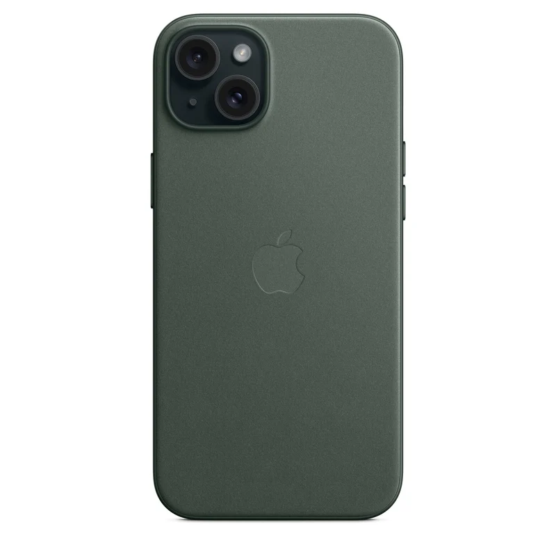 Apple iPhone 15 Plus FineWoven Case avec MagSafe Evergreen MT4F3ZM/A
