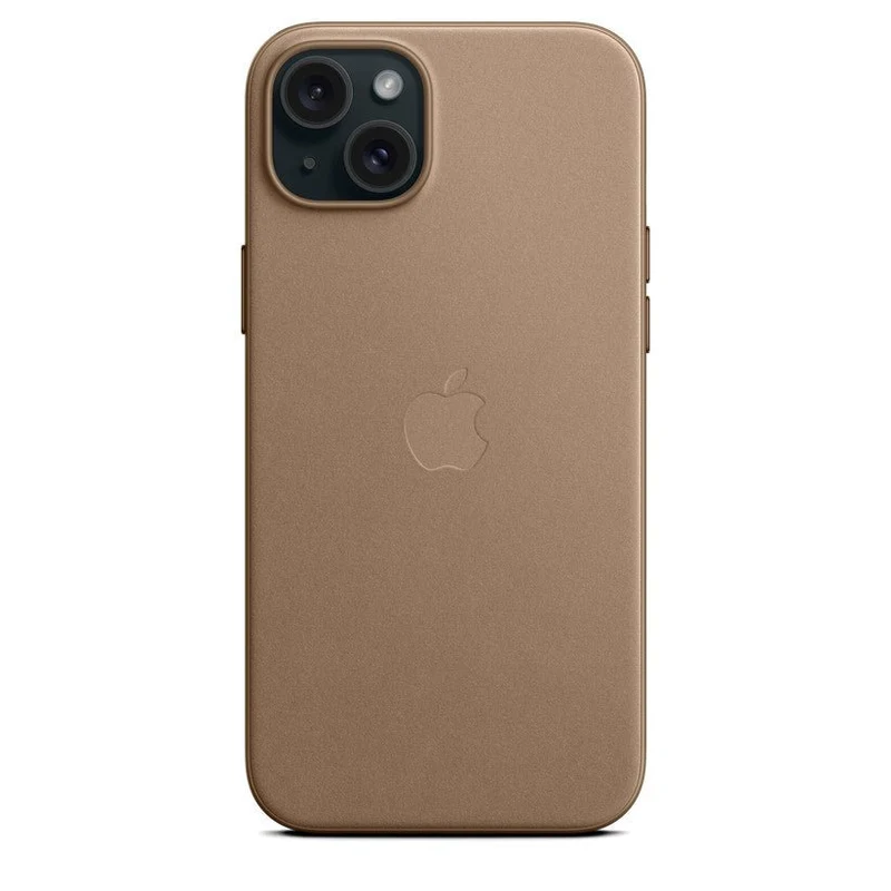 Apple iPhone 15 Plus FineWoven Case avec MagSafe Taupe MT473ZM/A