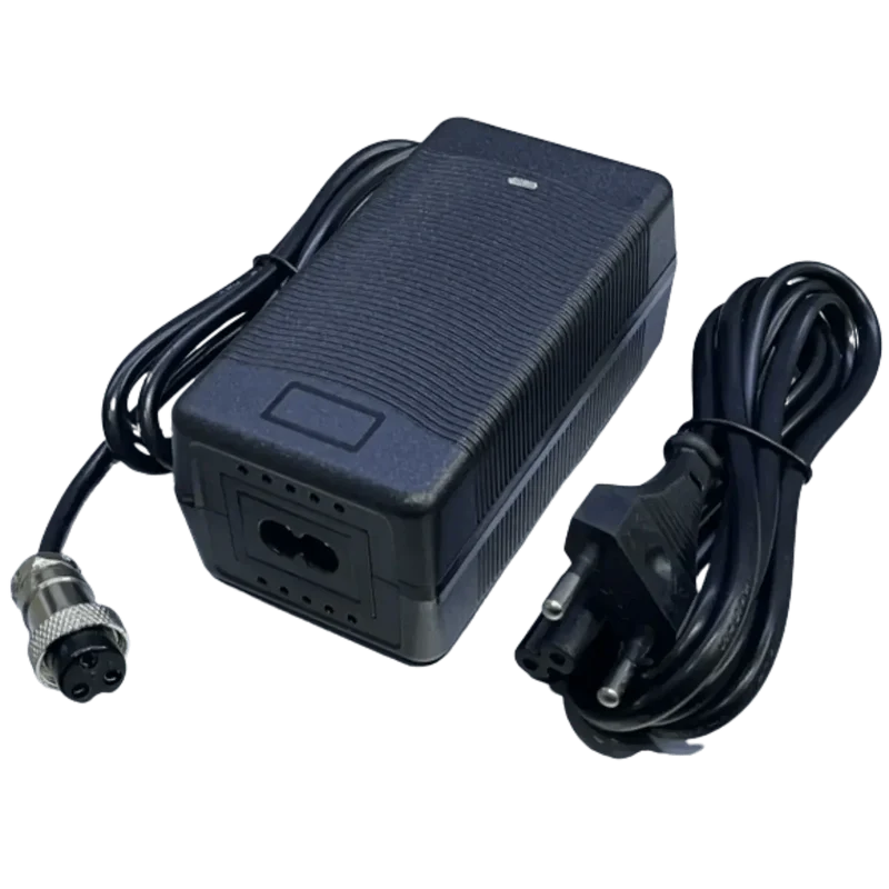 Chargeur 24V 3A GX16 pour Trottinettes, vélos électriques pour batterie au plomb