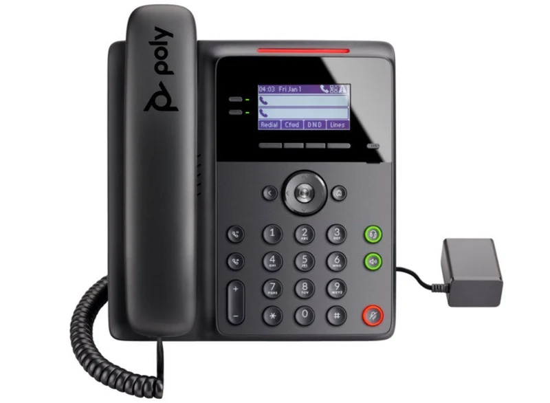 HP Poly Téléphone IP Poly Edge B30 compatible PoE 2200-49825-025