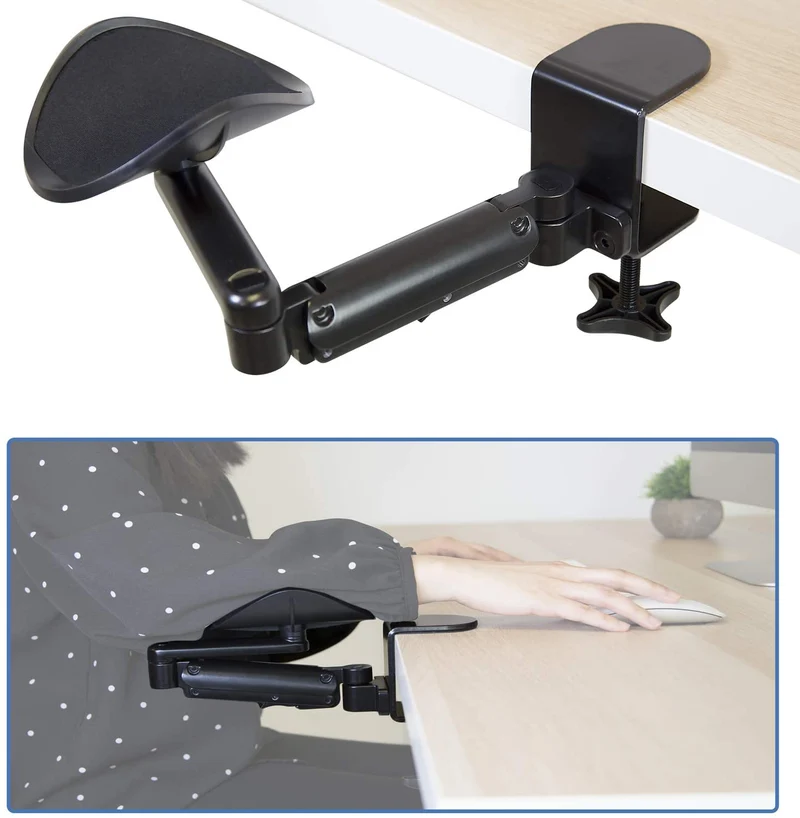 Bras de bureau d'ordinateur ergonomique