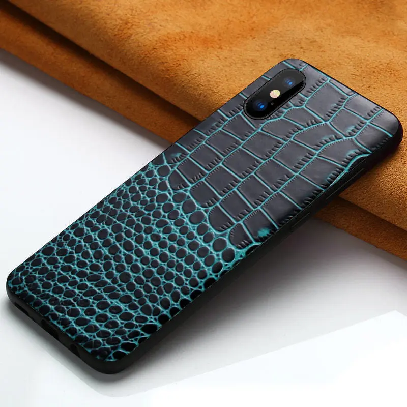 Coque de Téléphone Cuir Luxe TALYON