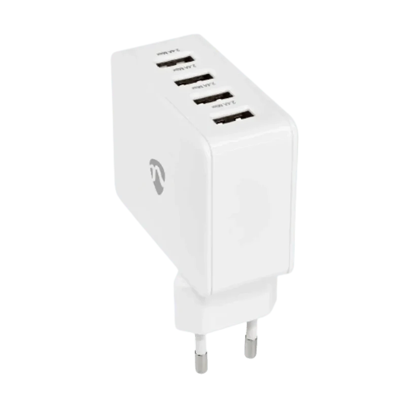 Chargeur mural 4x USB 24W