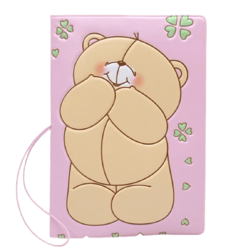 Etui passeport Ours Mignon