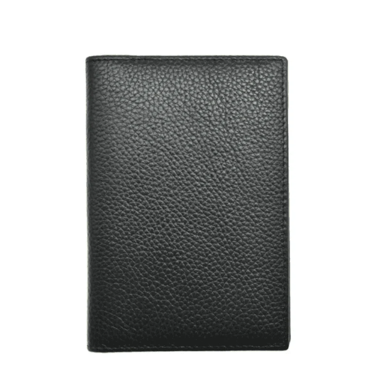 Etui passeport Cuir Noir