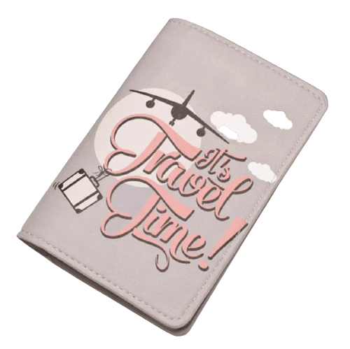 Etui passeport Travel Time