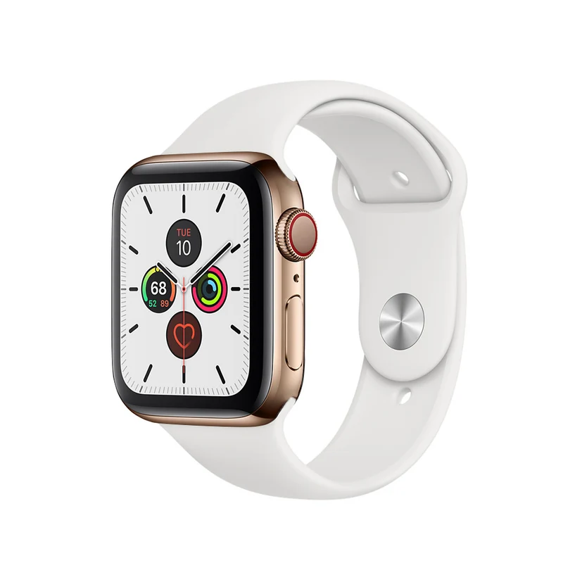 Apple Watch Series 5 Boîtier en acier inoxydable 40mm - Or
