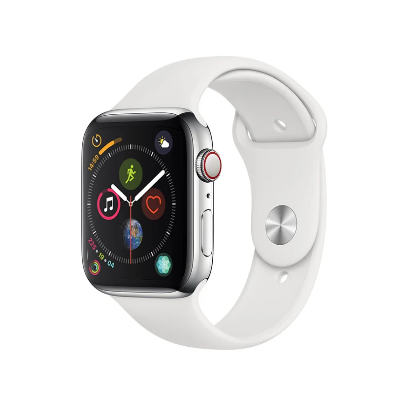 Apple Watch Series 4 Boîtier en acier inoxydable 40mm - Argent