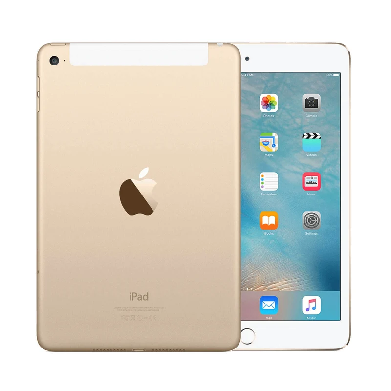 Apple iPad Mini 4 16Go Or WiFi & Cellulaire - Excellent