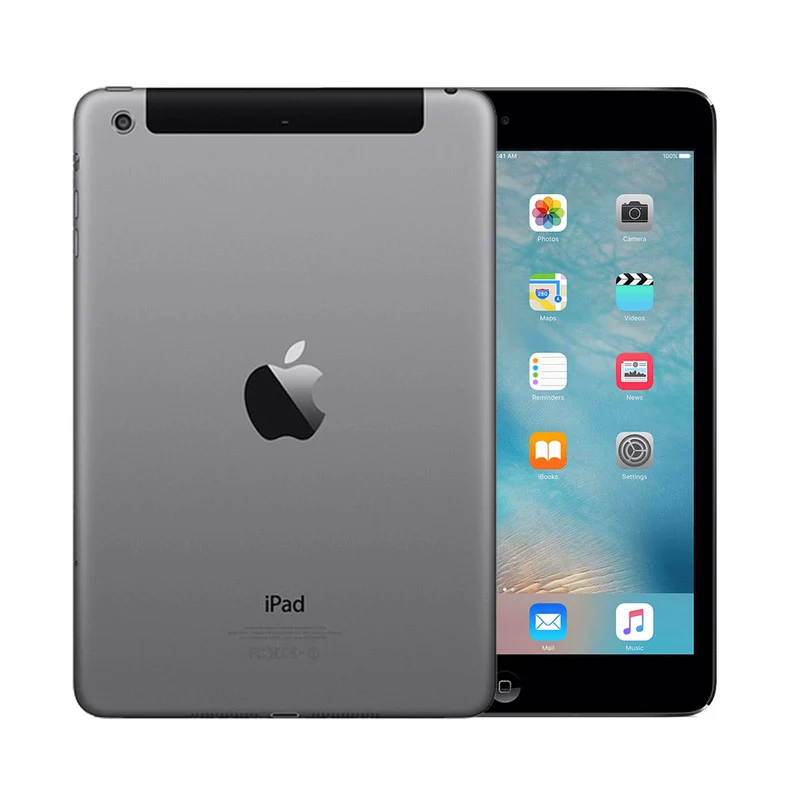 iPad Mini 3 128GB WiFi & Cellular Gris Sidéral Excellent Débloqué