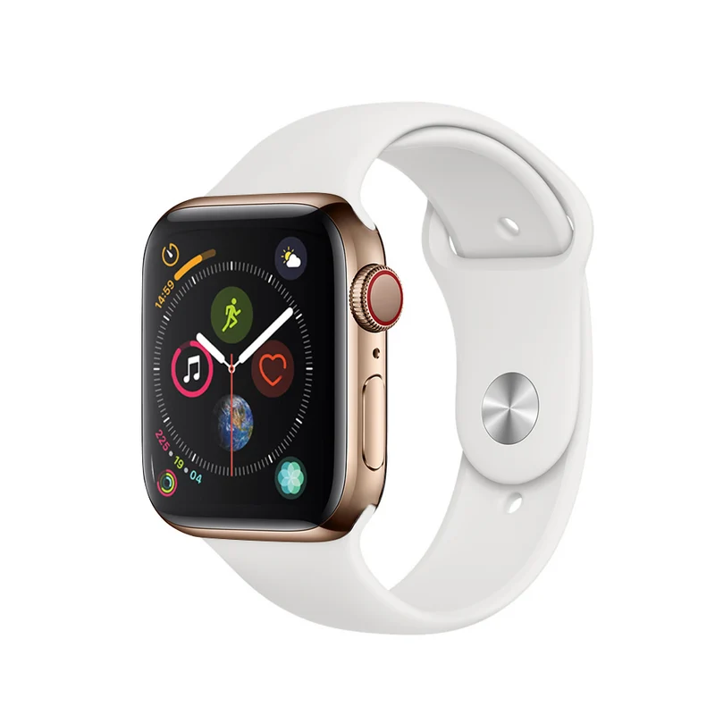 Apple Watch Series 4 Boîtier en acier inoxydable 44mm - Or