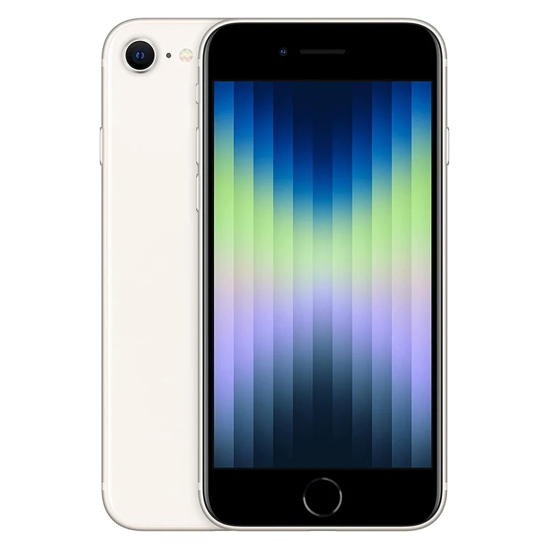 iPhone SE (2022) 256Go - Lumière stellaire - Batterie Optimisée