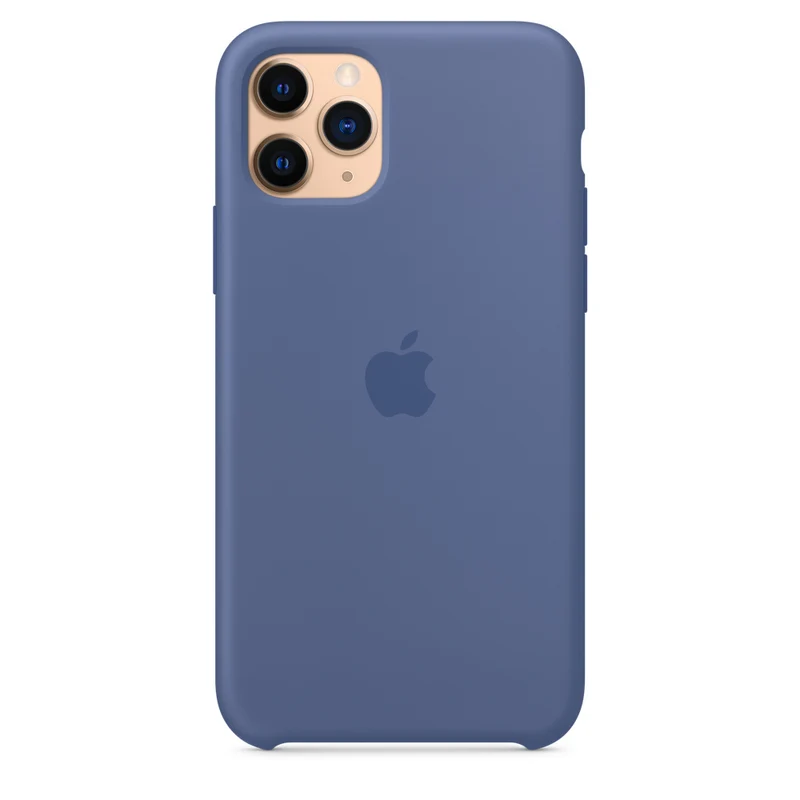 iPhone 11 Pro 64 Go - Or - Débloqué & Neuf Coque Bleu Lin - Batterie Optimisée