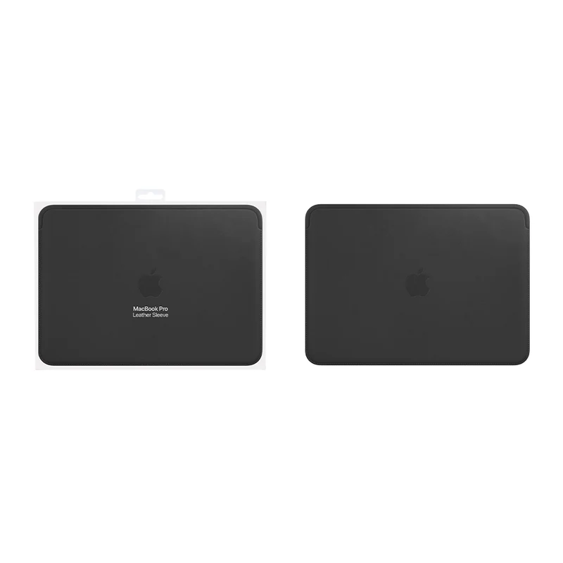 Apple Housse en cuir pour MacBook Pro 15"- Noir - Neuf
