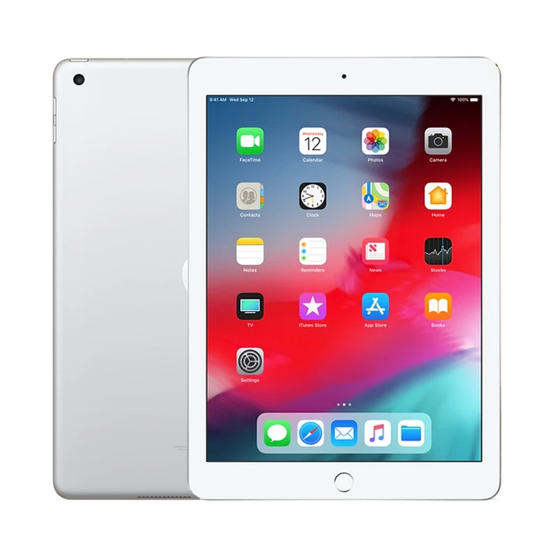 Apple iPad 6 128Go GPS + Cellulaire - Argent - Etat Correct