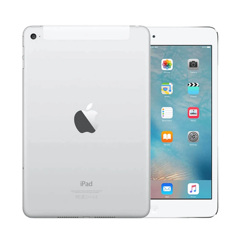 Apple iPad Mini 4 16Go Argent WiFi & Cellulaire - Bon état