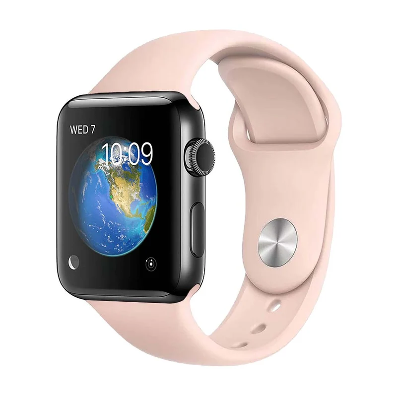 Apple Watch Series 3 Acier Inoxydable 42mm - Noir - Bon état