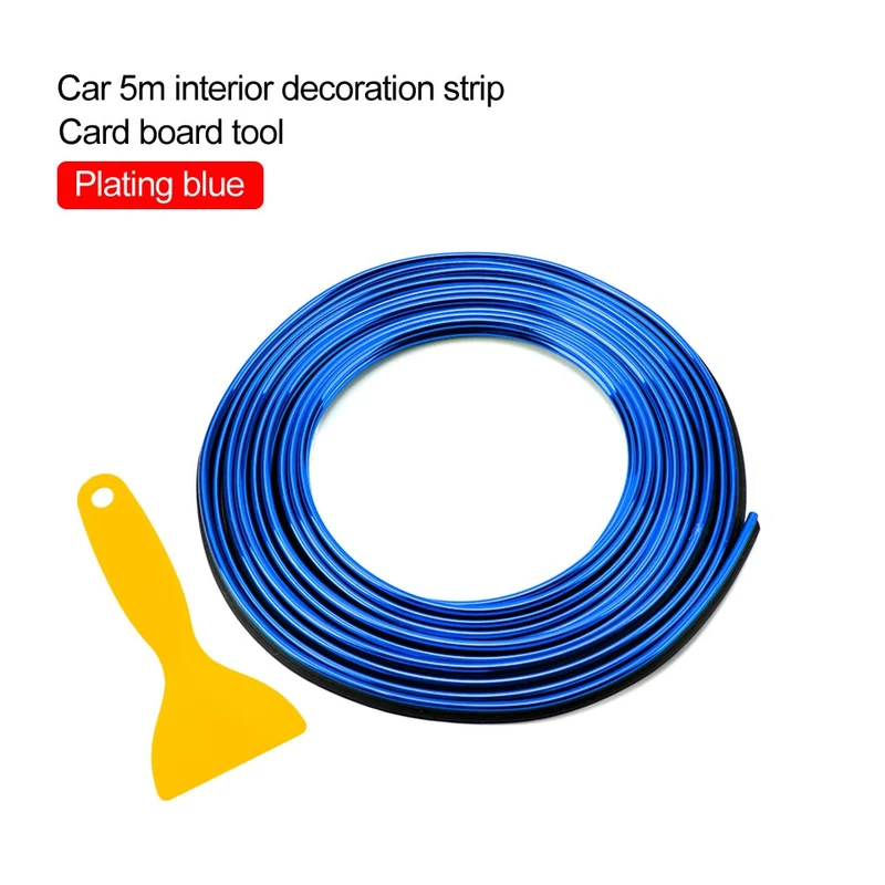 Car Styling 5M/pcs Universal Flexible Car Interior Decoration